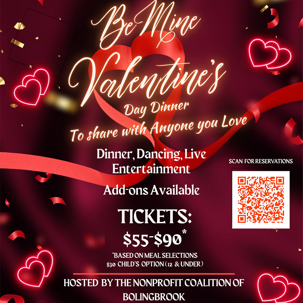 Cena de San Valentín Be Mine