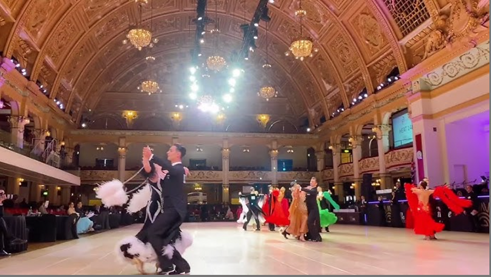 Highlights from the 2025 Blackpool Ballroom Dance Competition