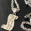 Thumbnail: Phi Nu Pi Scroll Pendant (Silver)