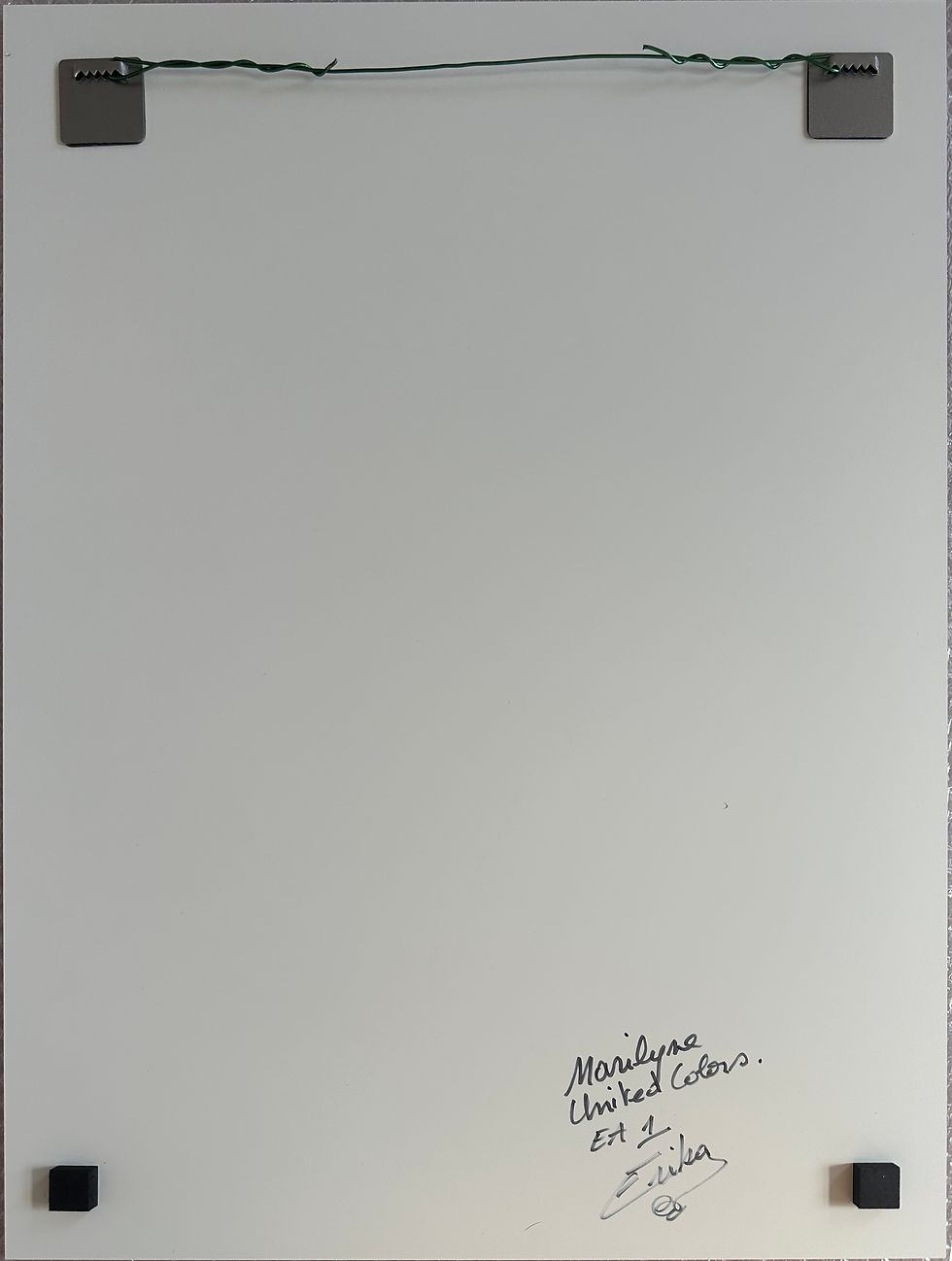 Miniature : Marilyn united colors on mat aluminium