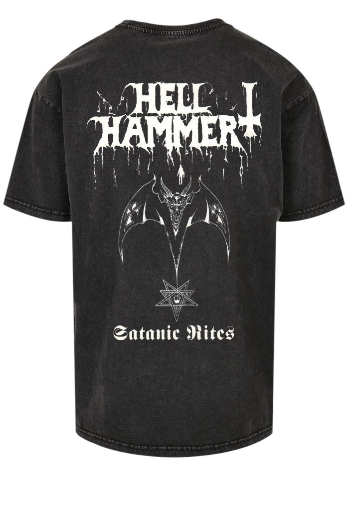 Thumbnail: HELLHAMMER - SATANIC RITES ACIDWASHED 
