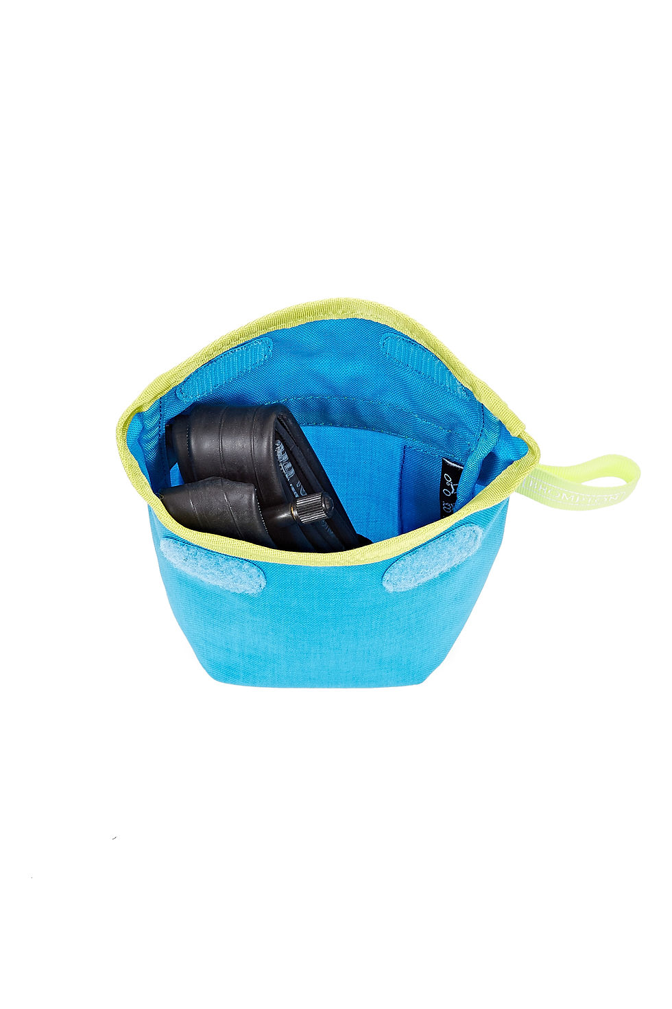 Miniatura: Brompton Saddle Pouch Bag Lagoon Blue/Lime Green