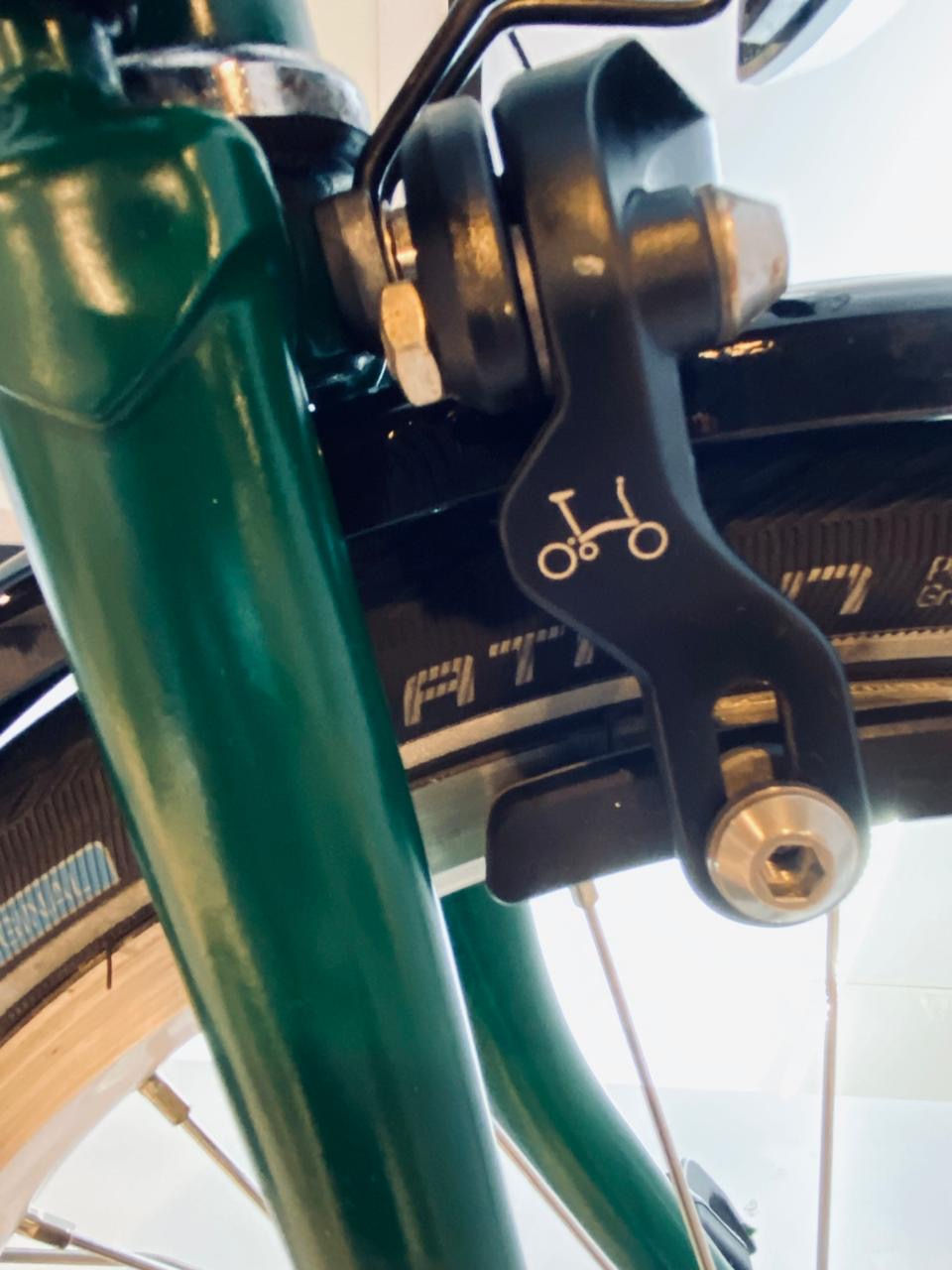 Miniatura: Brompton C Line Explore Racing Green (Año 2018)