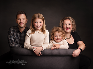 portrait of family by Vivid Photography By Emma Louise