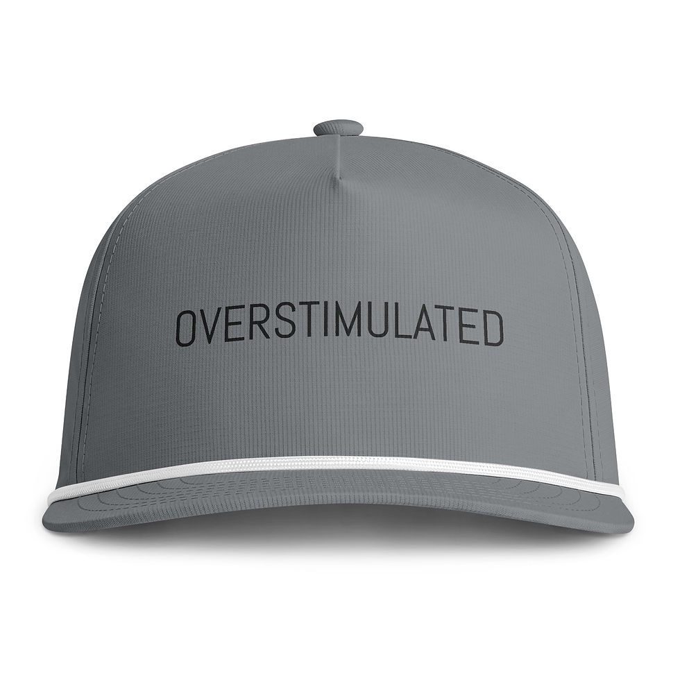 الصورة المصغرة: Overstimulated Rope Cap - Vintage Sunwashed Trucker Hat