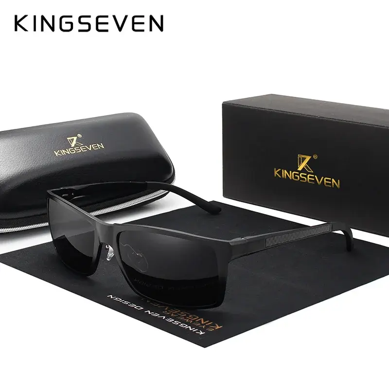 Thumbnail: KINGSEVEN Aluminum Magnesium Sunglasses  Polarized
