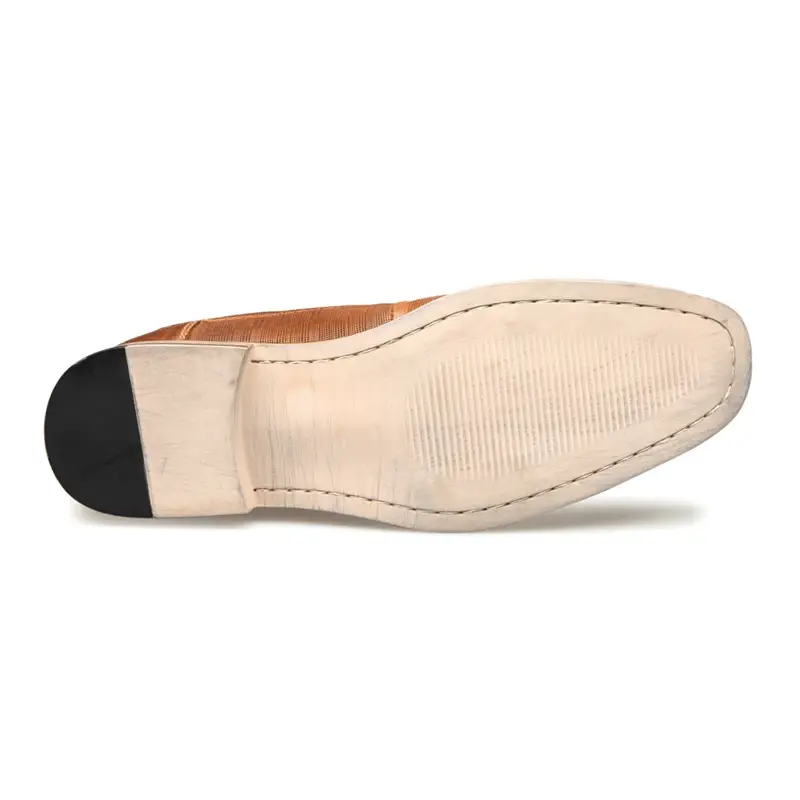 Thumbnail: YIGER New 2025 Men Dress Shoes Big Size 41-50 Man Business Shoes Genuine Leather