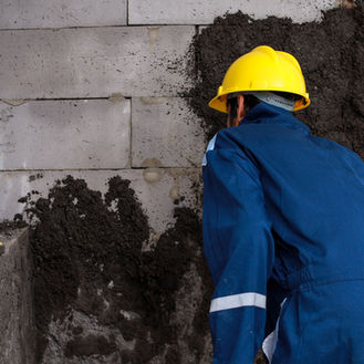 Professional foundation inspection in Denver identifying foundation cracks, shifting, and settlement concerns