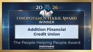 Addition Financial Credit Union Shares First-Place Honors for the 2026 Tekkie Award for People Helping People