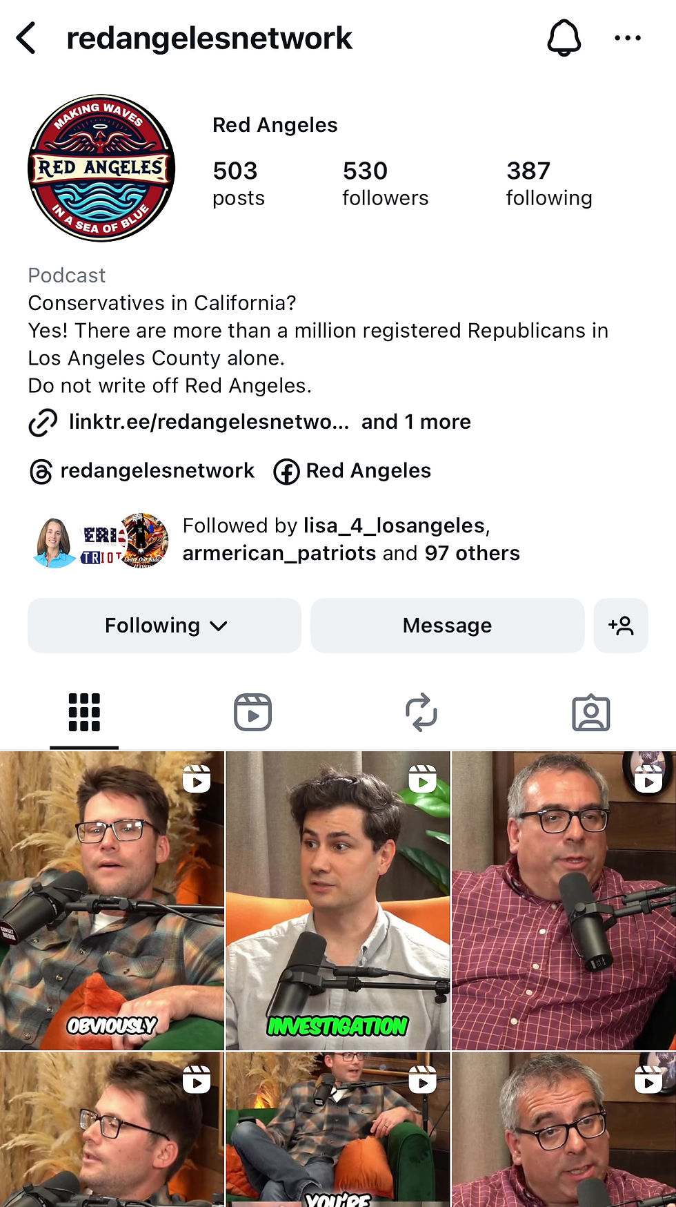 Same three guys everywhere.