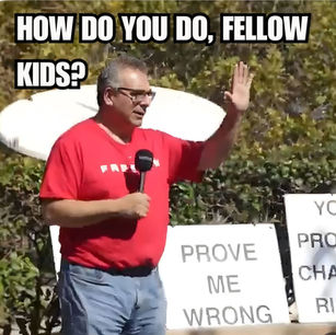 Middle Aged TPUSA Man Comes to GCC, harasses students.