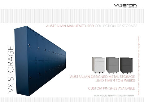 STORAGE SOLUTIONS. VYSTAN