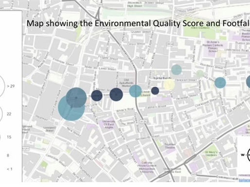 How Does The Land Use Change With Distance East Of Liverpool Street Station?