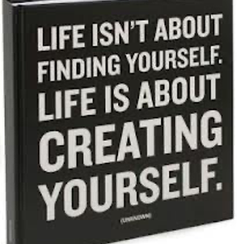 Do We Find or Create Ourselves ?