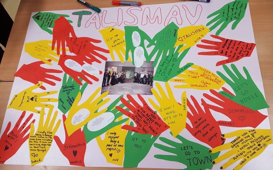 Erasmus+ TALISMAV mokinių patirtis