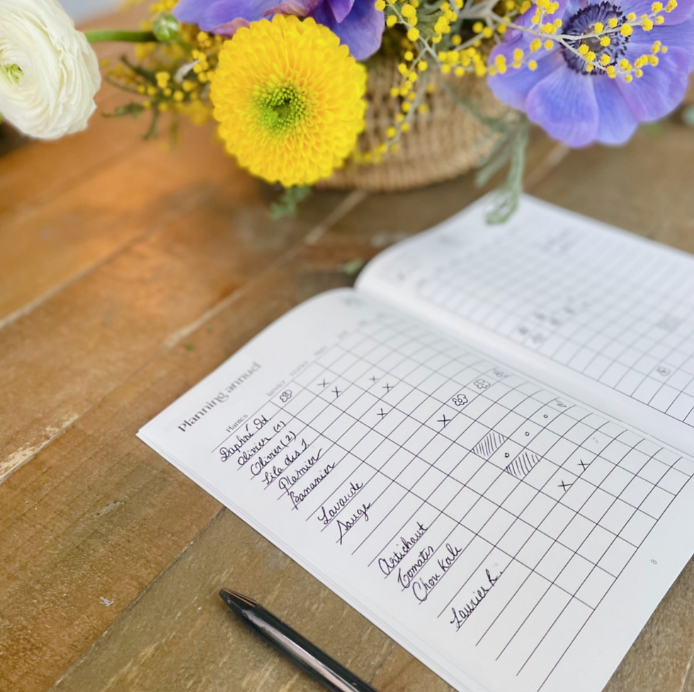 Miniature : Carnet de Jardinage
