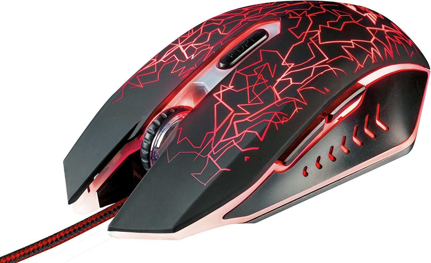 Trust Gaming GXT 107 Izza Illuminated Wireless Gaming Mouse, 800-2400 Dpi, 6 res