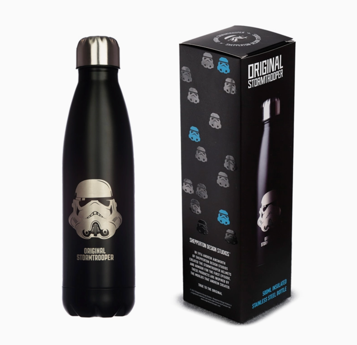 Bouteille isotherme The Original Stormtrooper 500 ml - Noir
