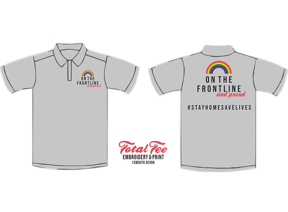 Thumbnail: Frontline and Proud Polo Shirts