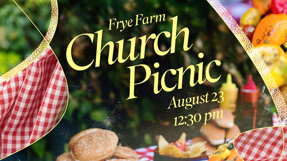 Frye Farm - Church Picnic