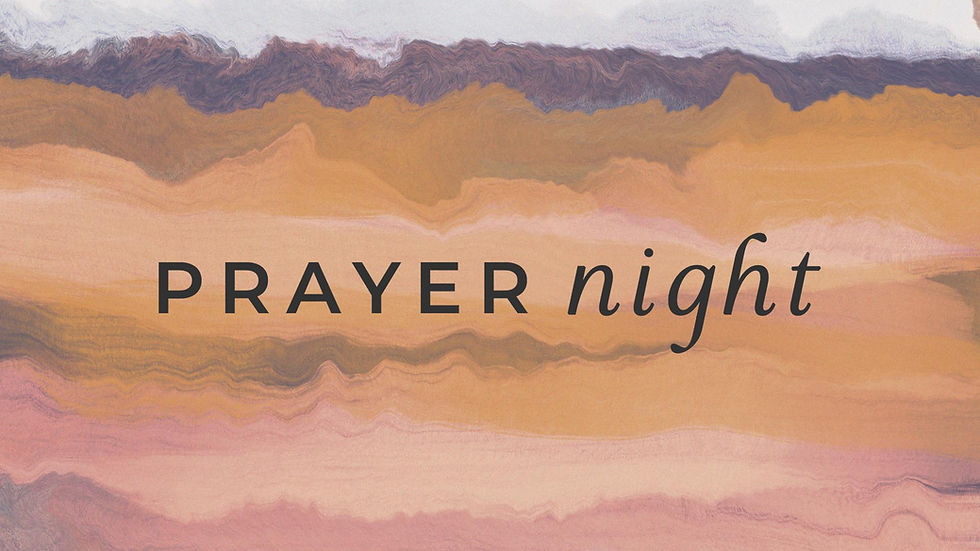 Frye Farm - Prayer Night