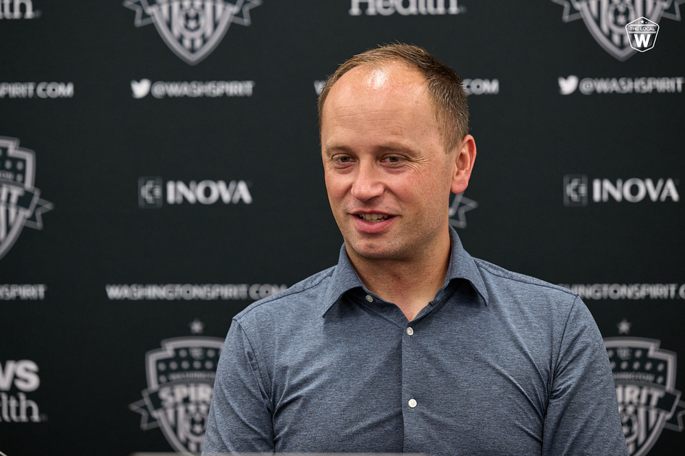 Mark Parsons at the Post Game Press Conference