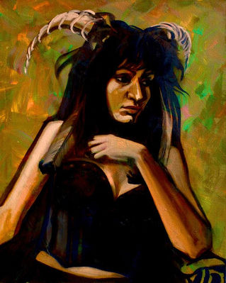 "Taryn" was painted in Forestville, CA