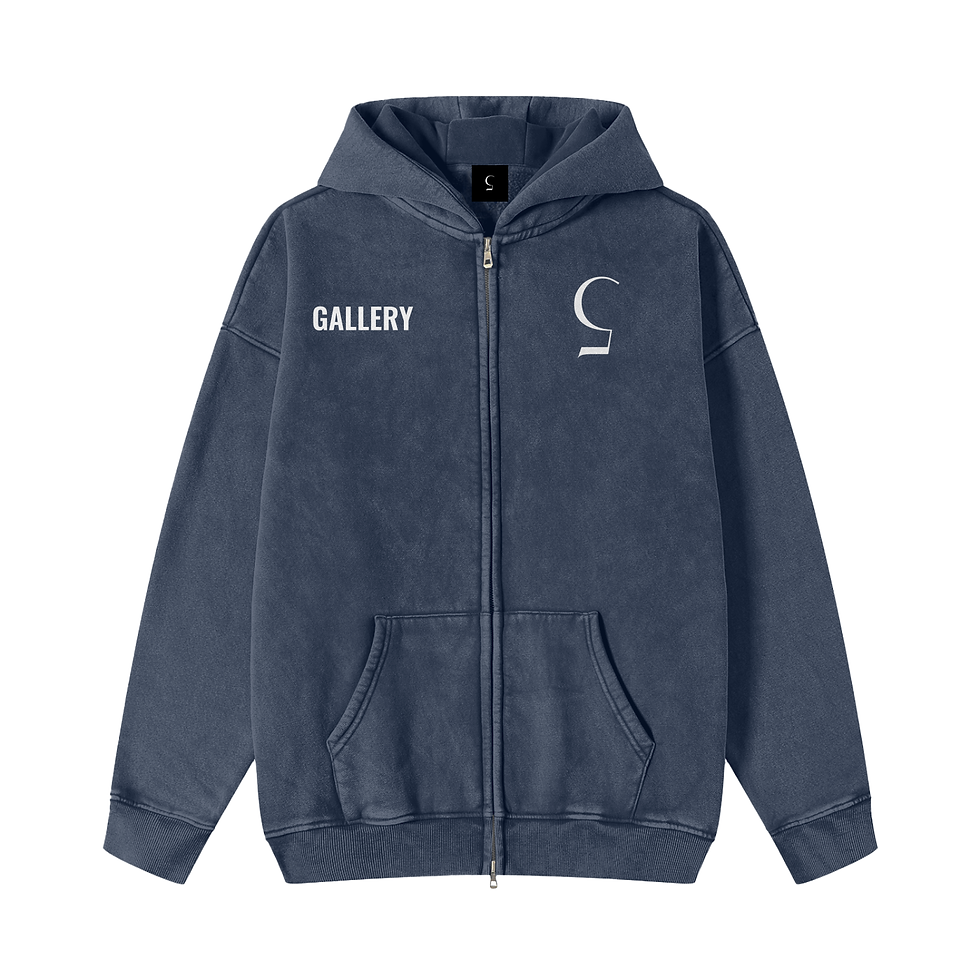 Thumbnail: Gallery Five Zip-Through Fleece Hoodie