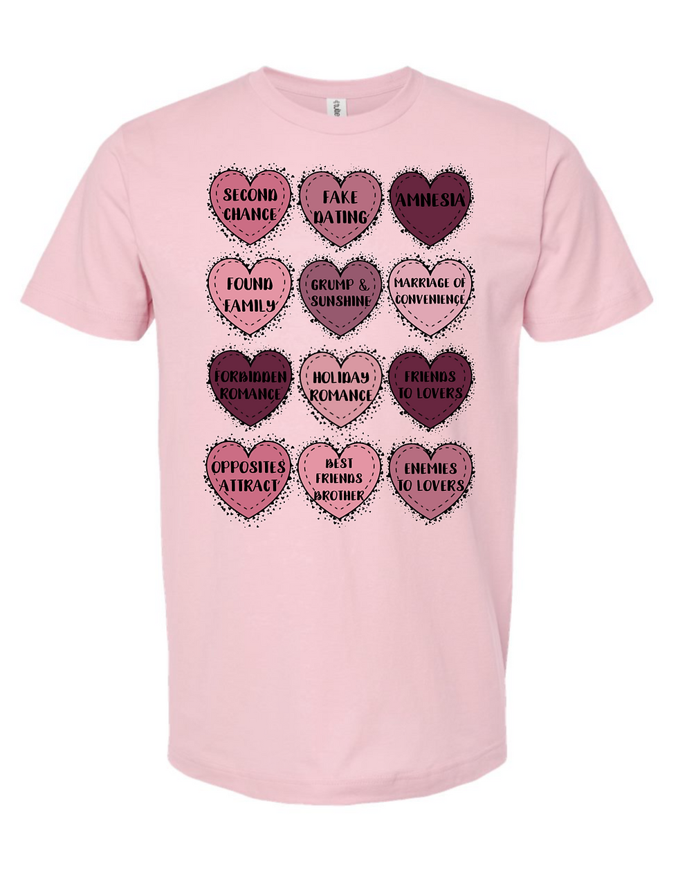 Thumbnail: Pink Romance Trope Tshirt