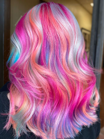colorful hair
