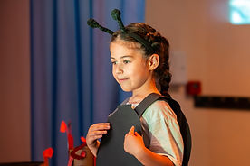 Young performer preparing for Trinity qualification at Malta Drama.