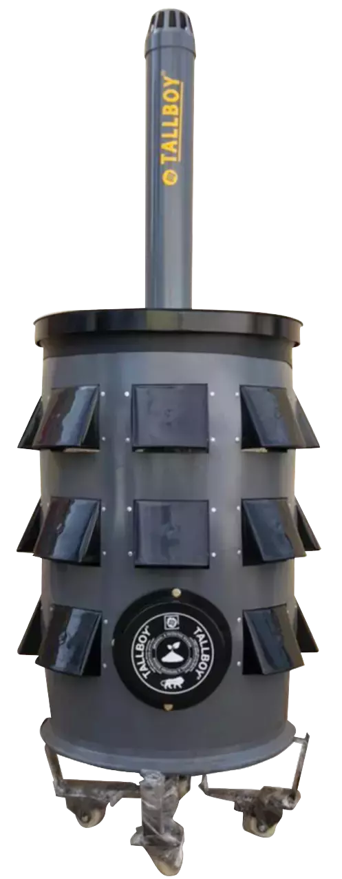 Garden waste composter for recycing garden waste into rich compost