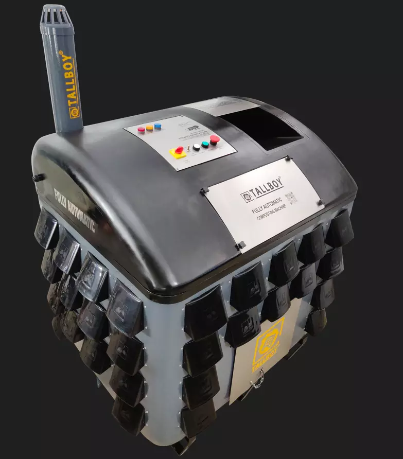 TALLBOY® fully automatic organic waste converter that can compost up to 100 Kg per day