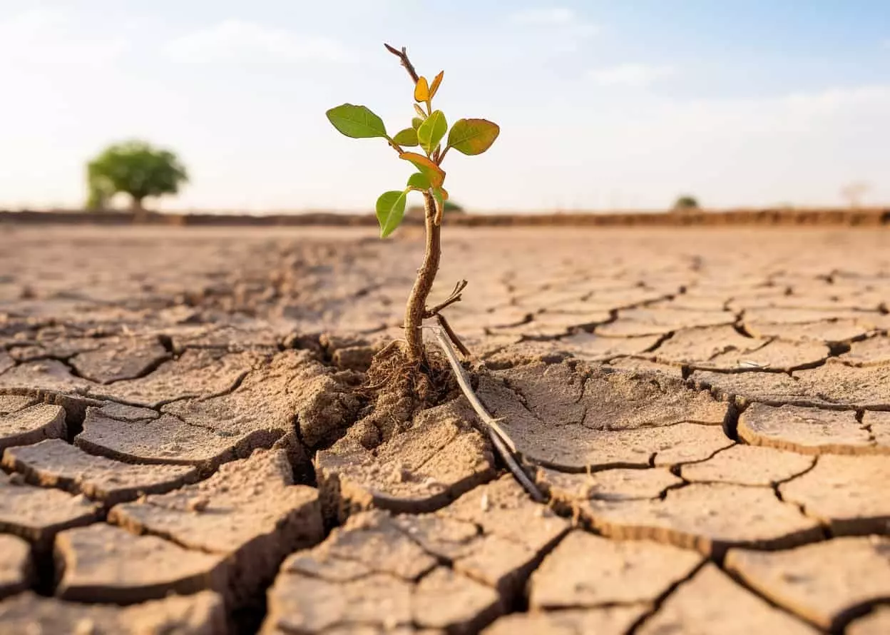 degraded soil