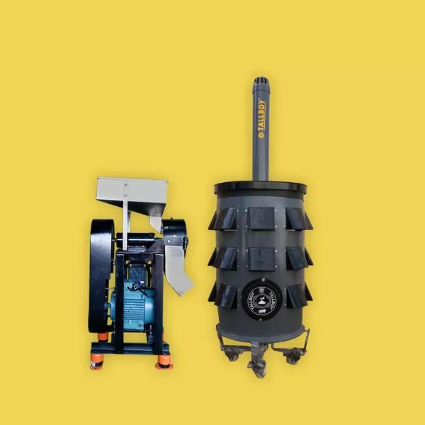 tallboy semi auotmatic machine up to 100 kg per day