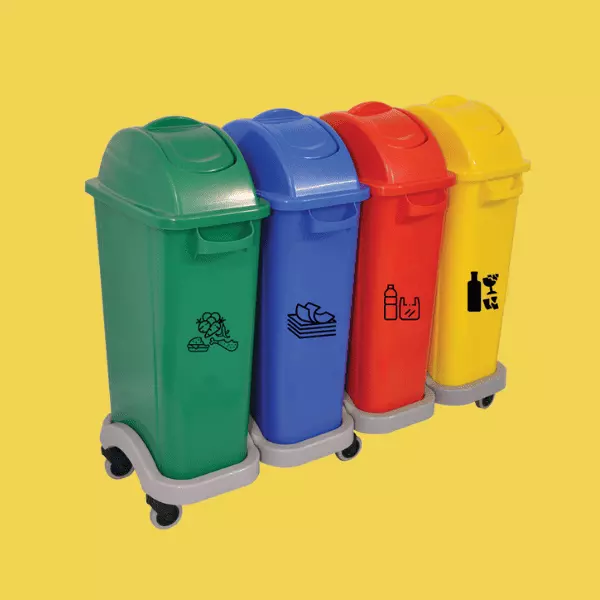 waste segregation bins from riteways