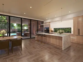 Wilsden St kitchen - lifestyle styling and visualisation by Adelaide Tao Studio
