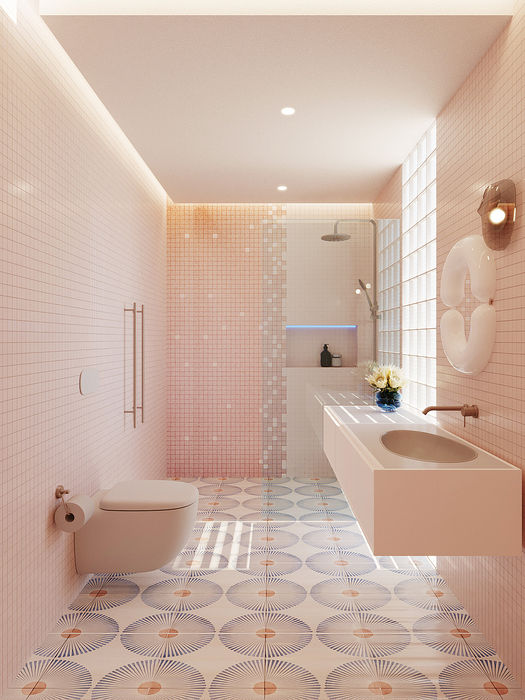 KBDi Design Awards 2025 Student Design Winner — Bathroom, View 3 — by Tao Zou (Tao Studio)