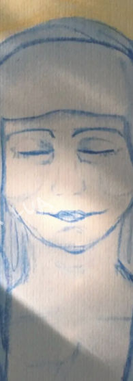 Divine Feminine Art, by LUISA LUA, painting, art prints, arte Portugal, female artist
