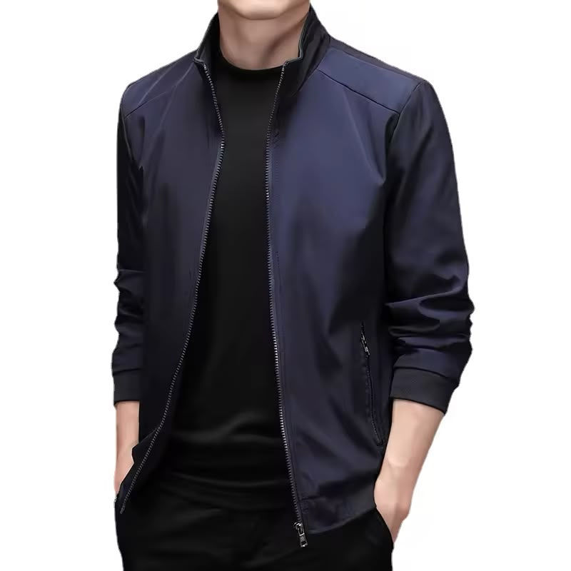 Miniatura: Browon moda jaqueta masculina outono novo coreano dos homens casacos gola casual