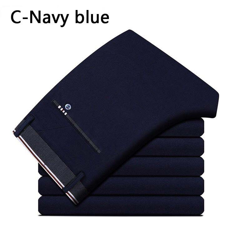 Miniatura: 28-40 Men's Summer Fashion Business Casual Long Pants Suit Pants Male Elastic St