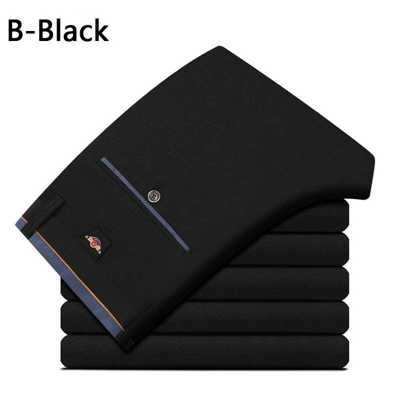 Miniatura: 28-40 Men's Summer Fashion Business Casual Long Pants Suit Pants Male Elastic St