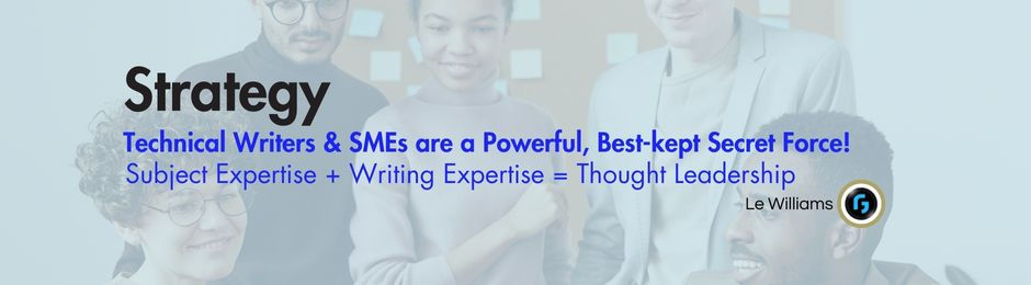 SME and Technical Writers Bring Thought Leadership