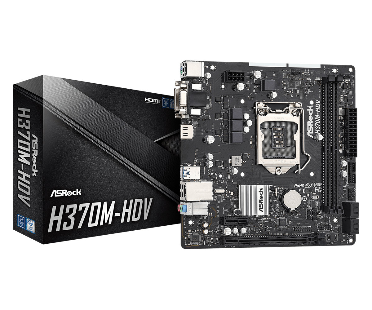 Board Asrock H370m Hdv