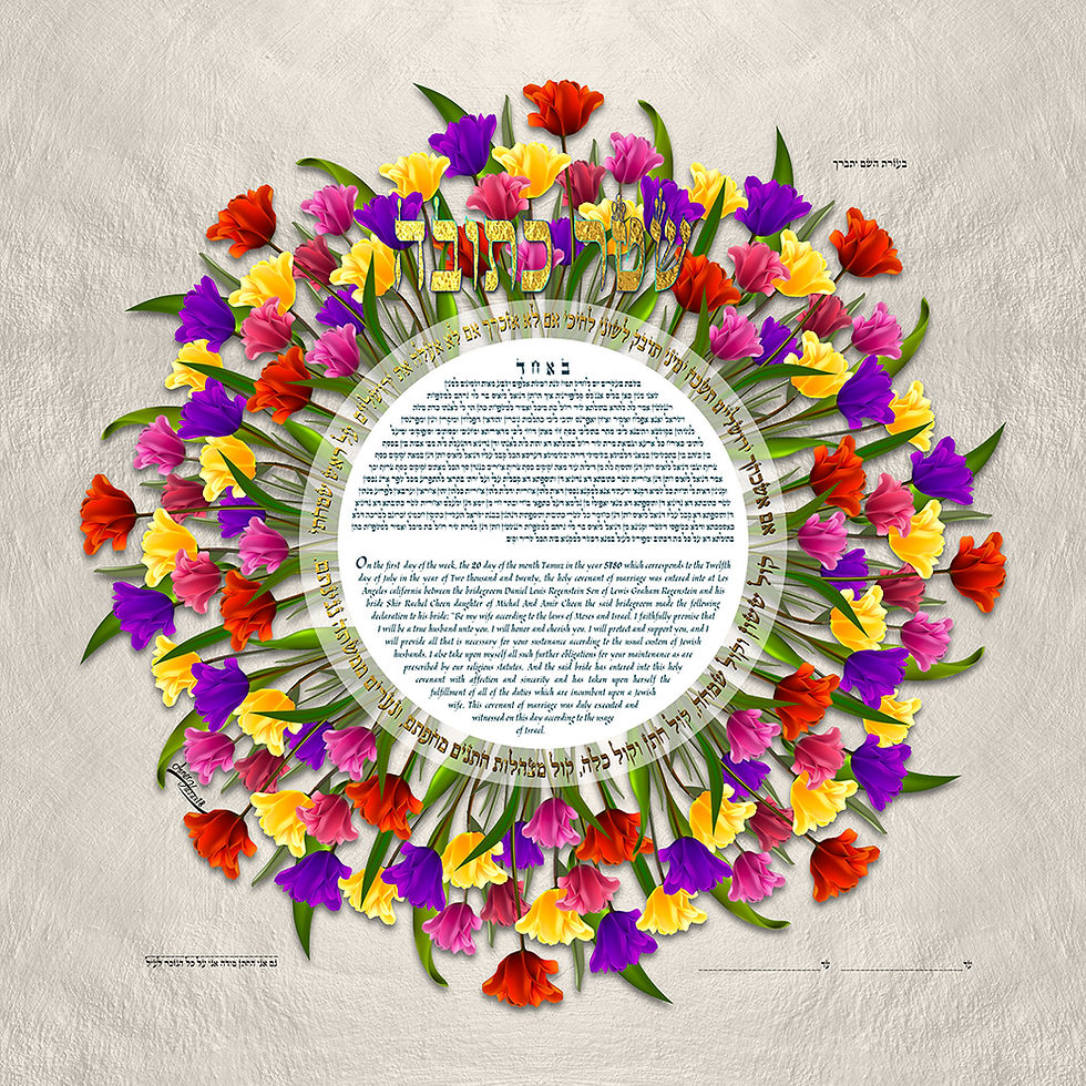 Spread Your Beautiful Flowers all around the World - KT1166