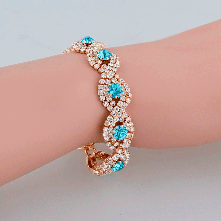 Thumbnail: Luxury Wedding Gold Bracelets