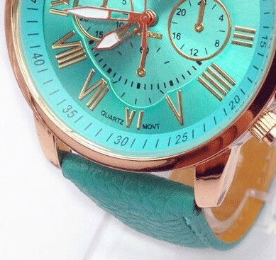 Thumbnail: Mint - Fashion Luxury Women Watch