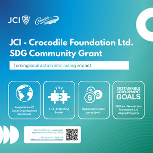 JCI and Crocodile Foundation Launch Global Grant to Fuel Grassroots Impact