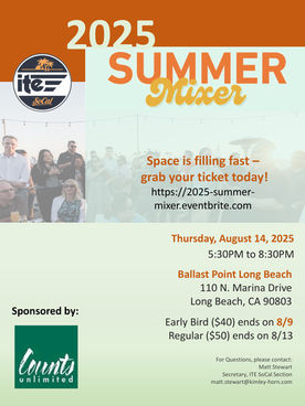 ITE SoCal - 2025 Summer Mixer