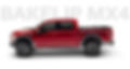 Red truck with Back truck bed cover